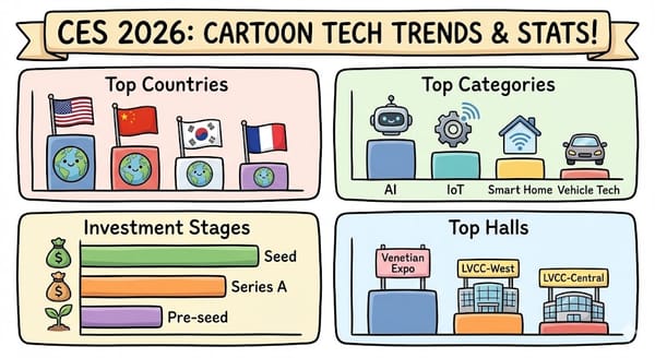 CES 2026: Exhibitor Statistics & Key Tech Trends Shaping the Future
